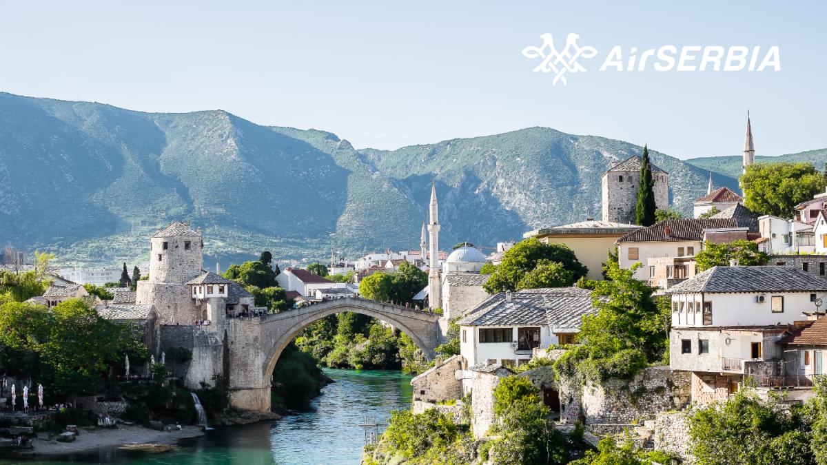 Air Serbia continuerà i collegamenti per Mostar nel 2025