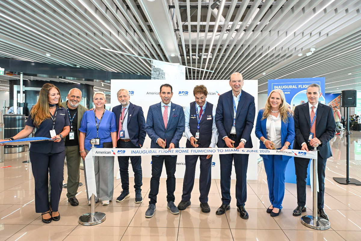 American Airlines e ADR inaugurano il volo diretto tra Roma e Miami